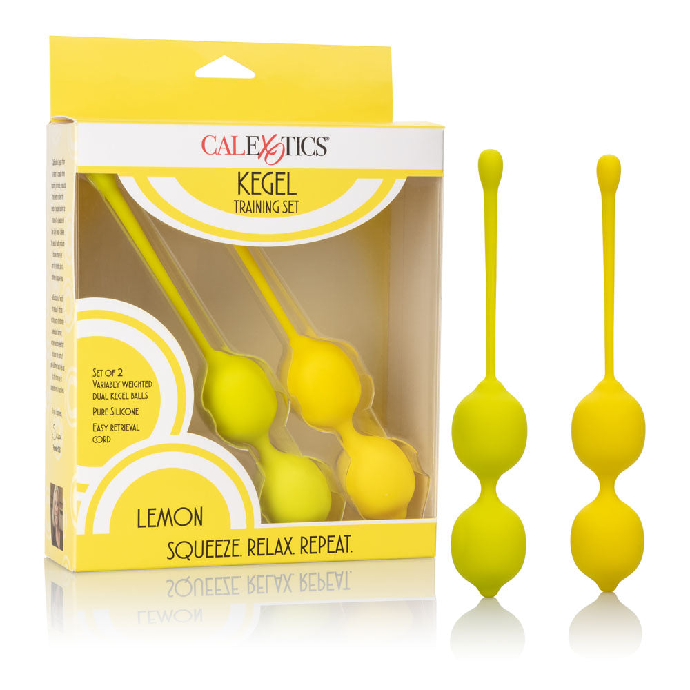 Kegel Training Set Lemon by CalExotics