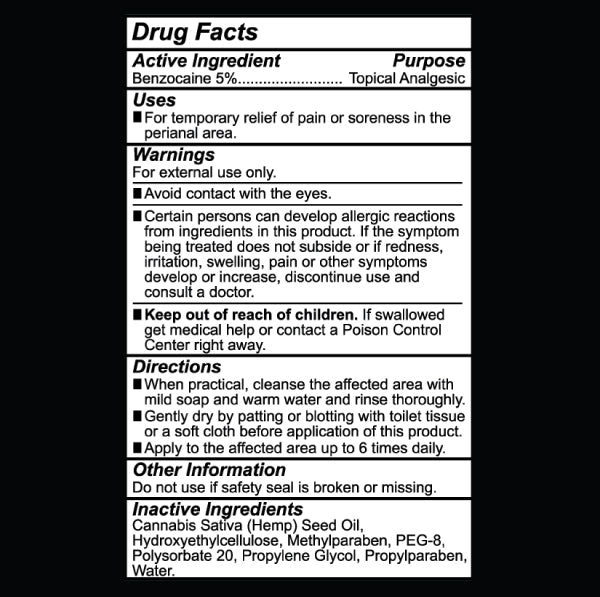 Butt Eze Anal Desensitizer - 2 Fl. Oz. / 60 ml by Body Action
