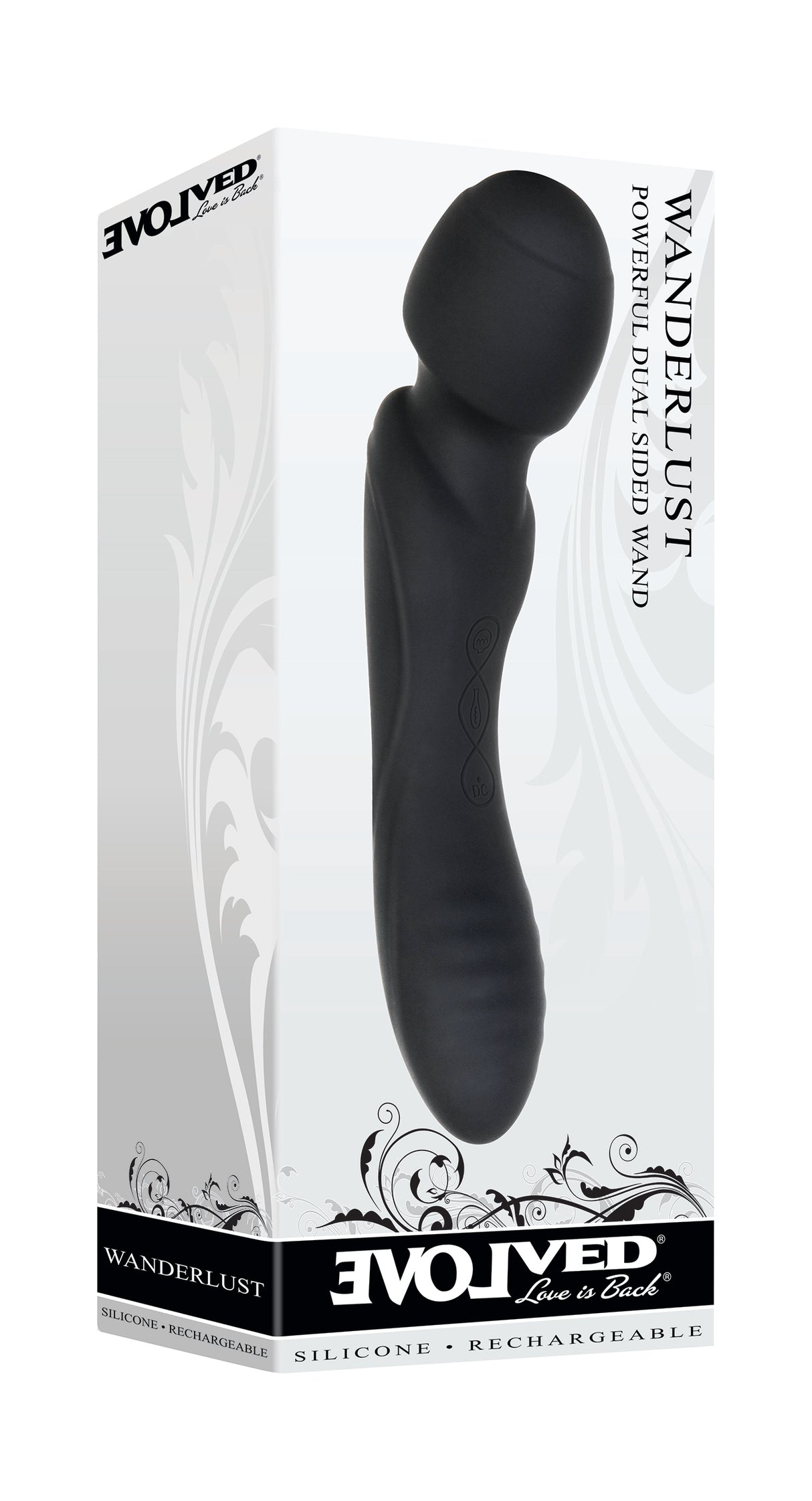 Evolved Novelties Wanderlust Double-Ended Silicone Rechargeable Vibrator - EN-RS-2230-2