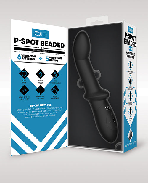 ZOLO P Spot Beaded Vibe - Black — additional product image
