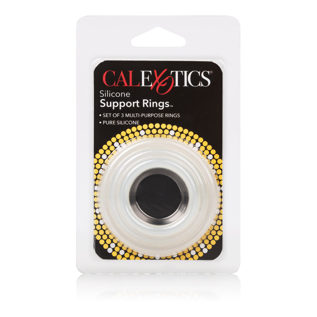 Silicone Support Rings - Clear by CalExotics