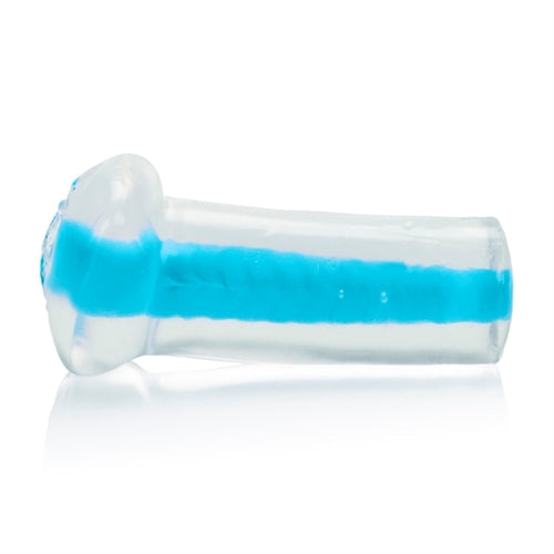CalExotics Shanes World Strokes College Tease Masturbation Sleeve — Blue - SE0961053