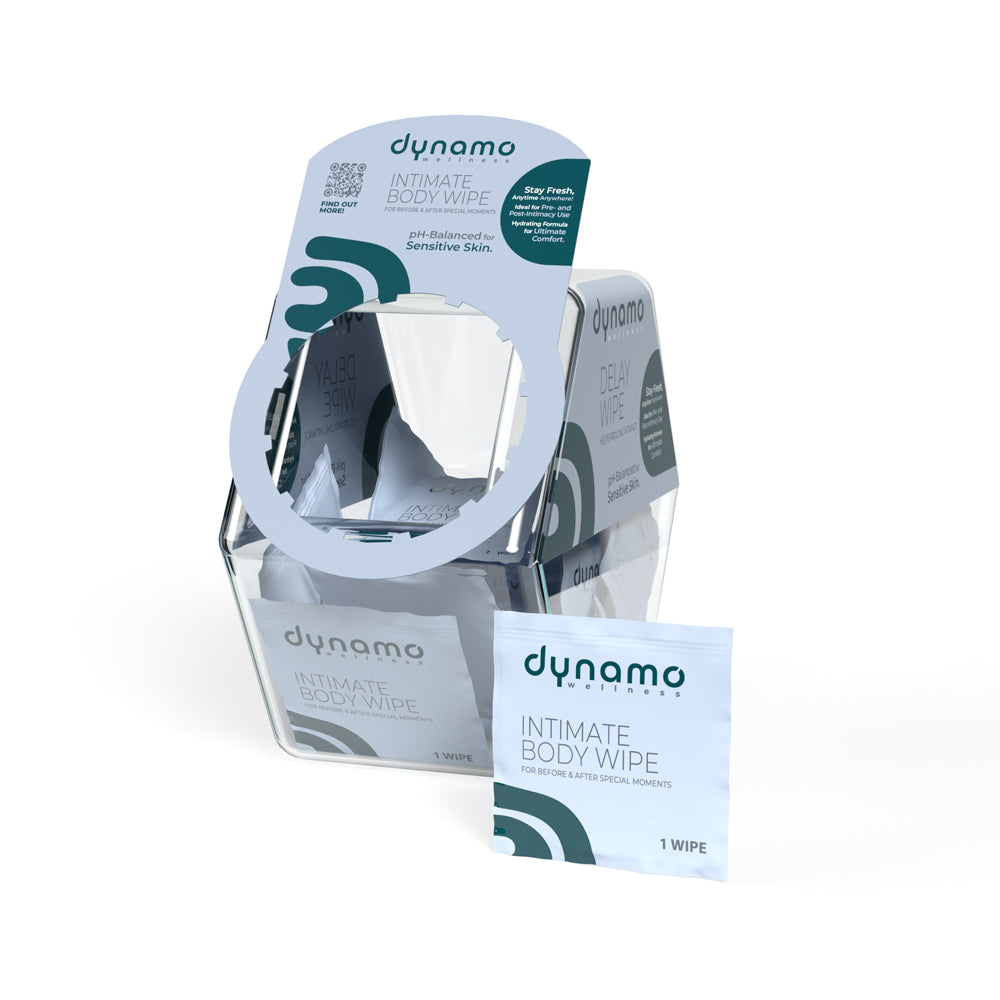 Screaming O Dynamo Wellness Intimate Body Wipes — 100 Pack - SO-DWIW-BWL