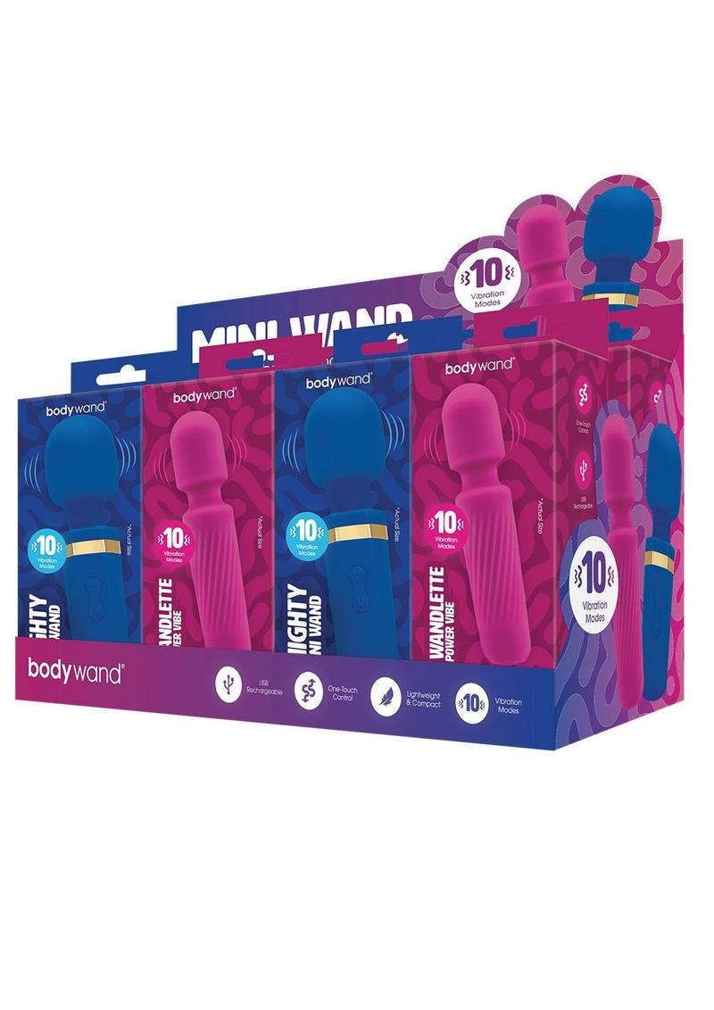 XGEN Bodywand Pocket Wand — 8‑Piece Assorted Display - X-BW506