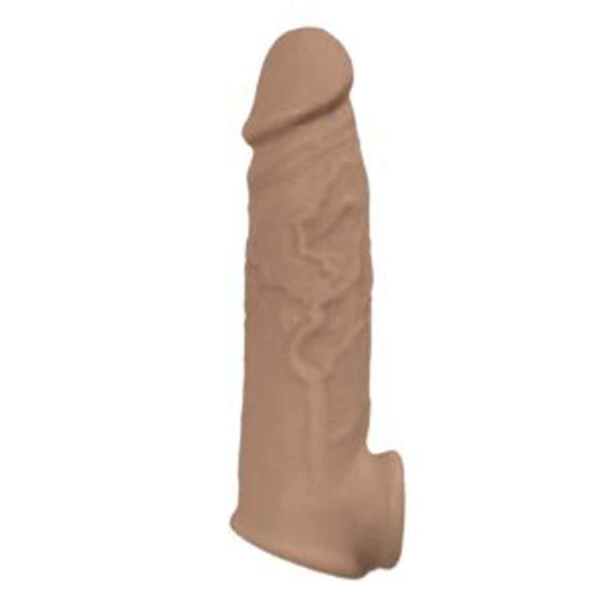 Nasstoys Natural Realskin Vibrating Penis Extender — Brown - NW2957-2