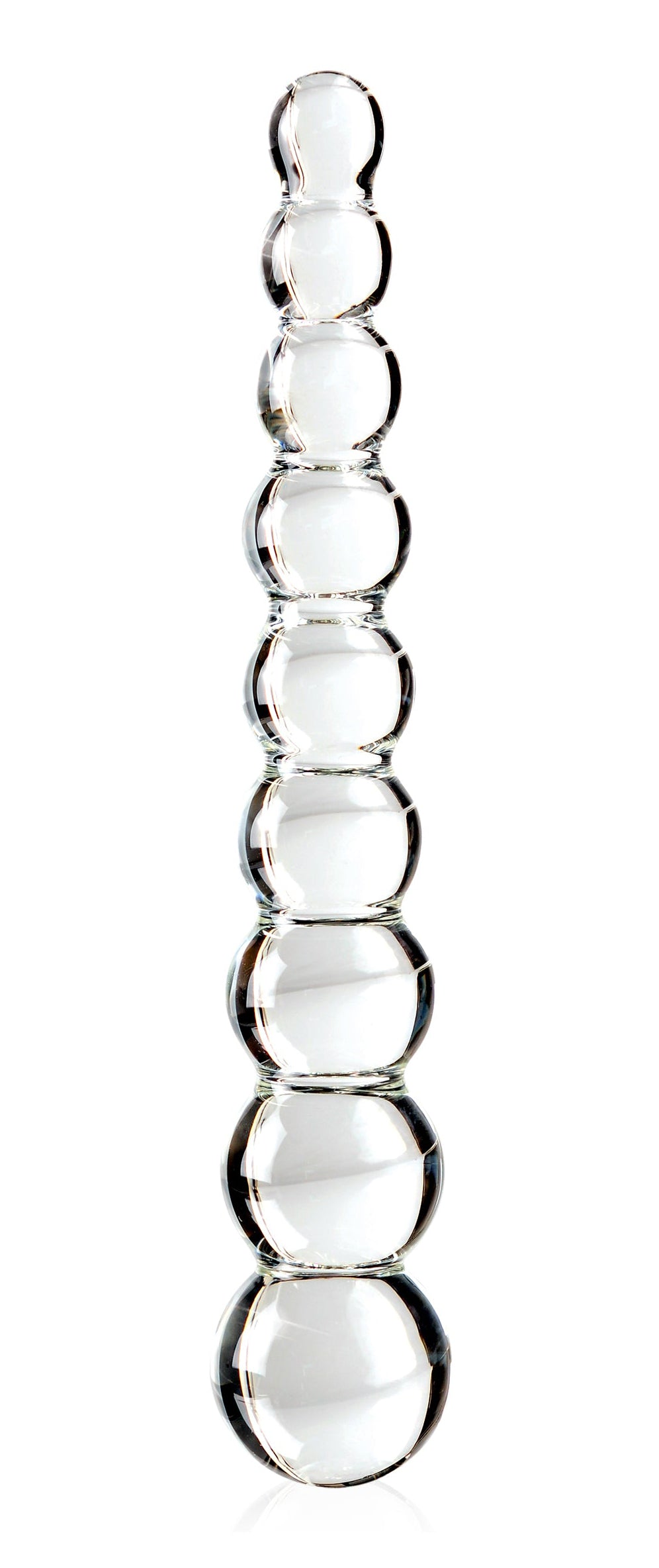 Pipedream Icicles No. 2 Glass Wand — Clear, 8.5 in - PD2902-00