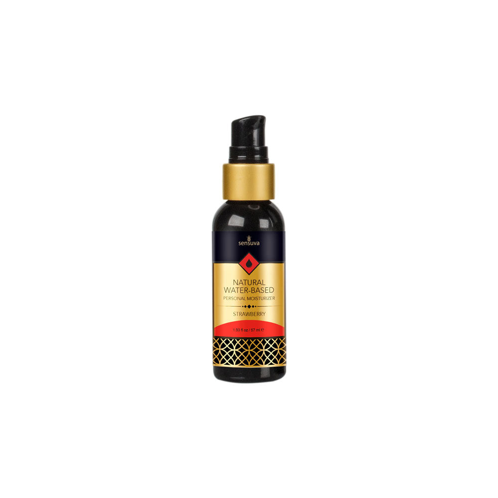 Sensuva Natural Water-Based Personal Moisturizer — Strawberry, 1.93 fl oz - SEN-VL703
