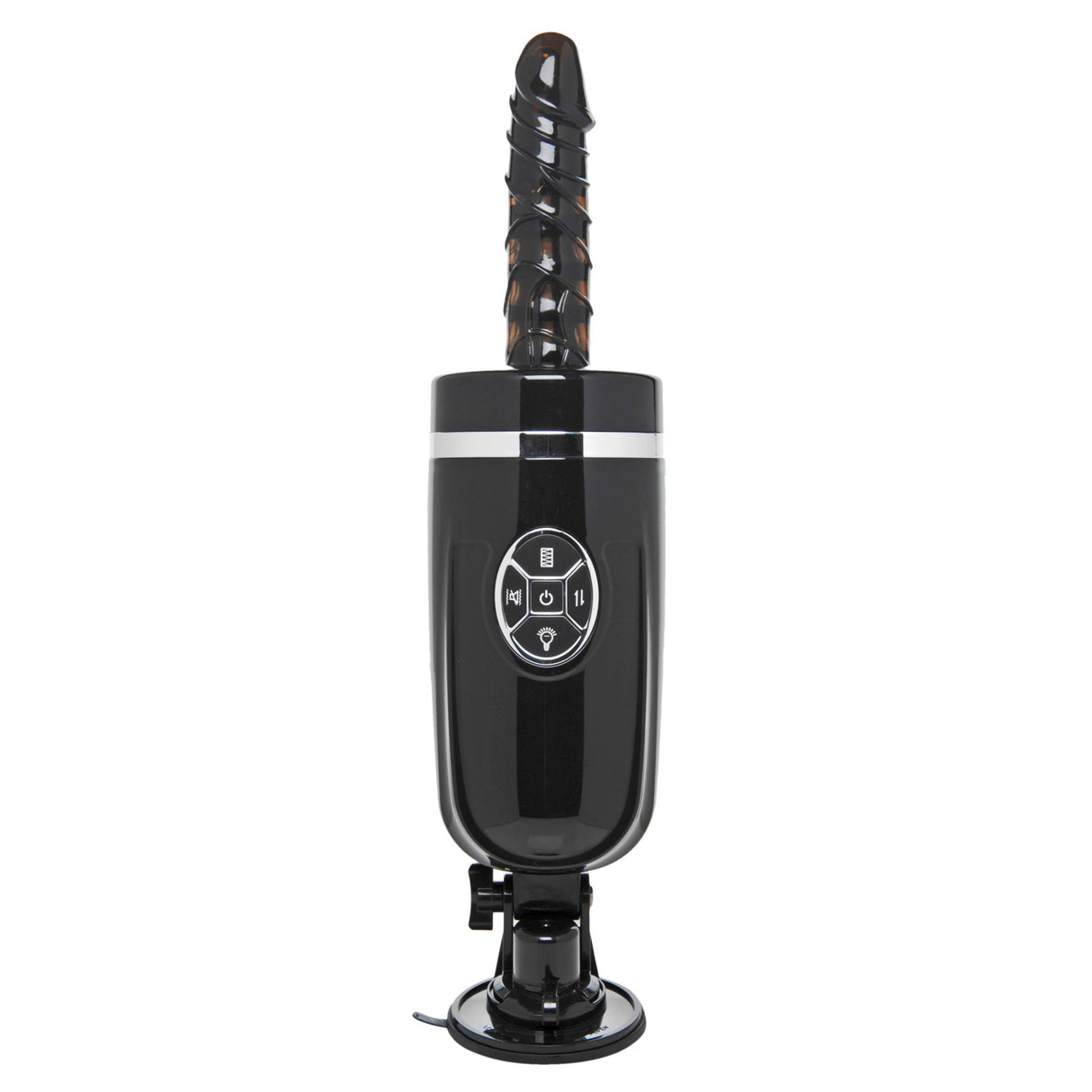 LoveBotz Jaxxx Hammer 2.0 Rechargeable Sex Machine — 17.5in, Black - LB-AE751
