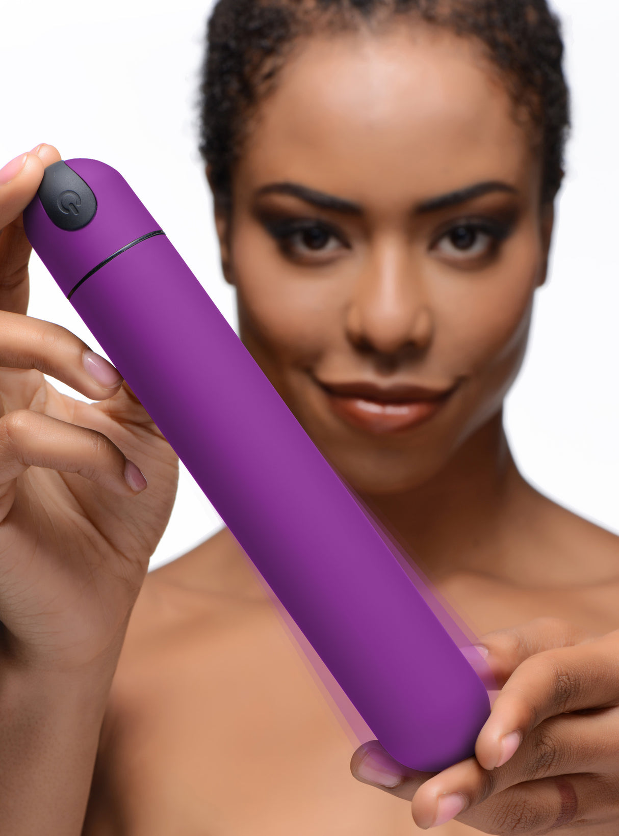 Bang! XL Bullet Vibrator — 8.5 in Purple, USB Rechargeable - 848518034489