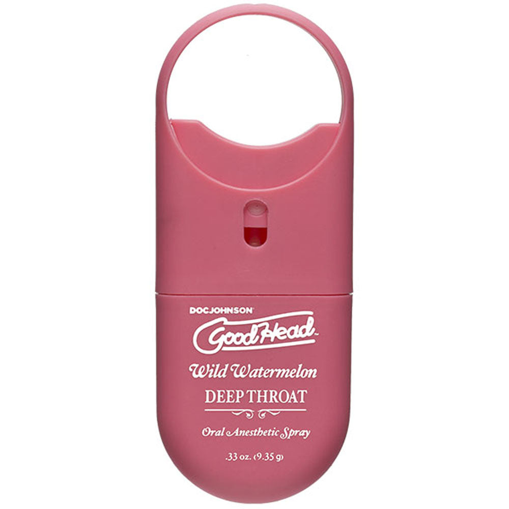 Goodhead - Deep Throat Spray to-Go - Wild Watermelon - .33 Oz. by Doc Johnson