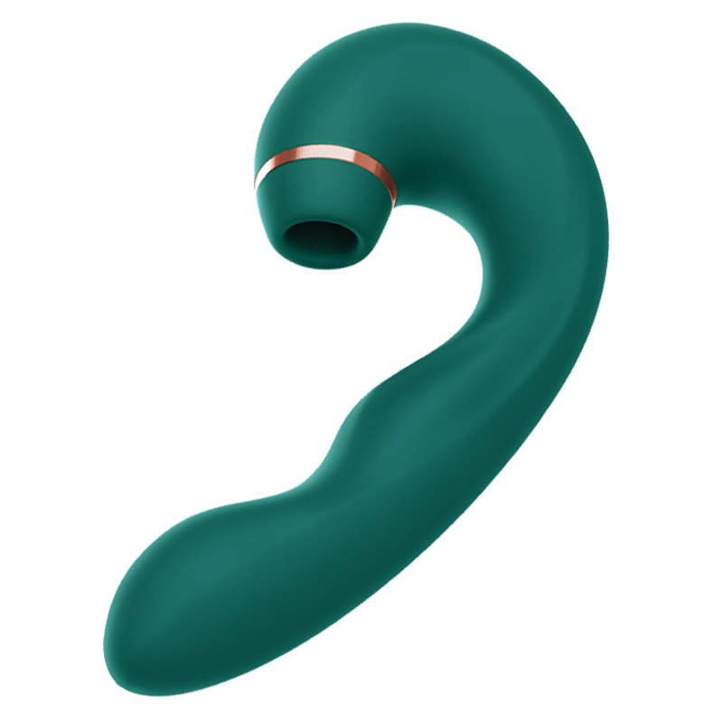 Nobü Aria Emerald Rechargeable Clitoral Suction & G-Spot Vibrator - NB1681
