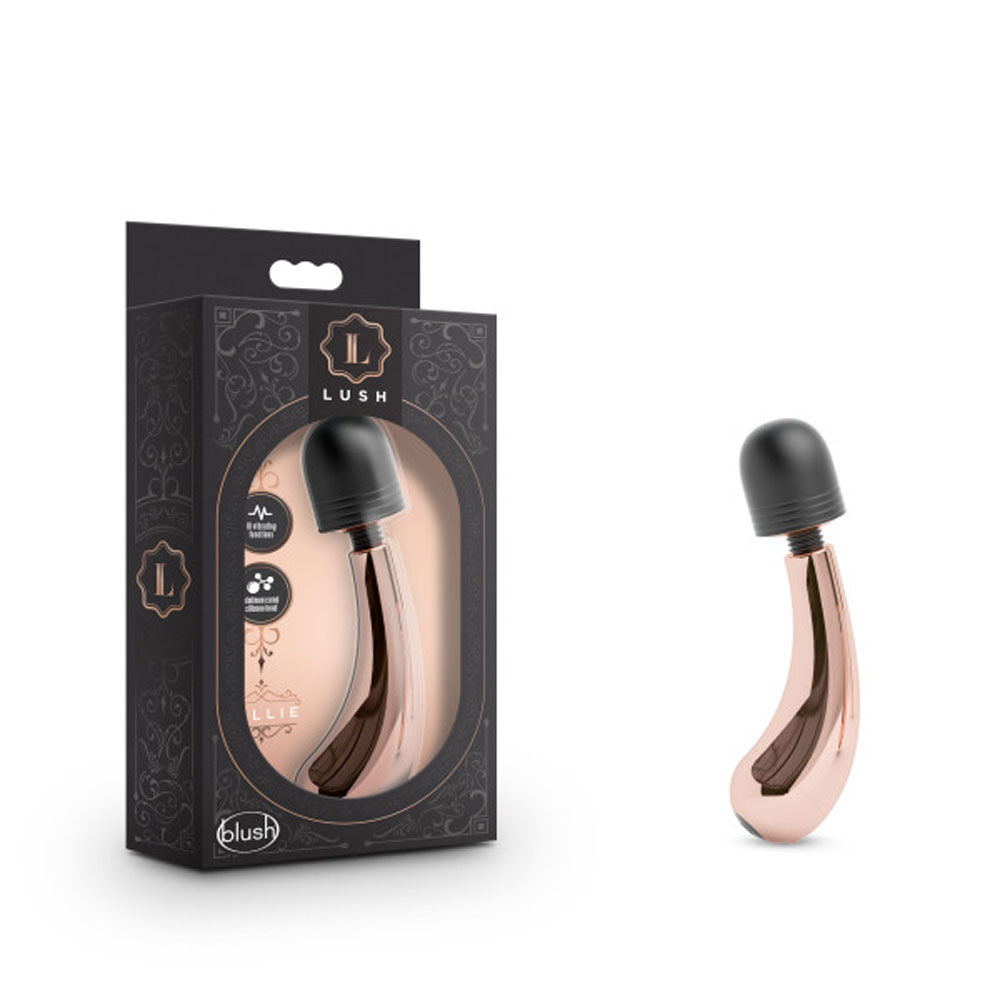 Blush Lush Callie Rose Gold Rumbly Wand Massager - BL-76333