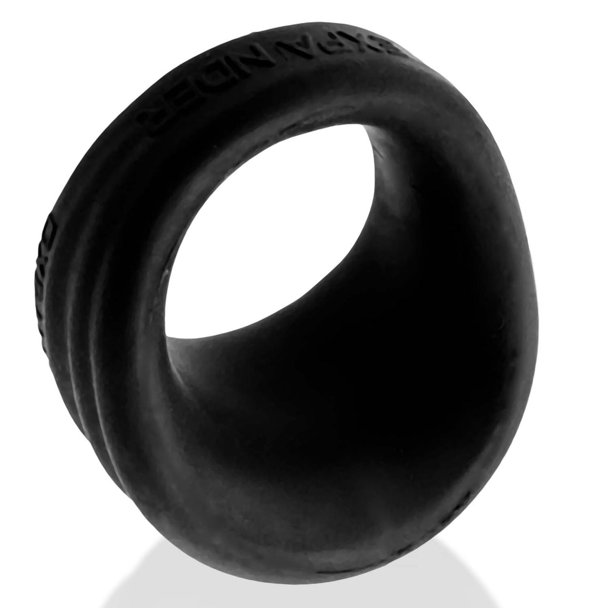 Expander Slimmer Scoop Style Cockring Black Fog