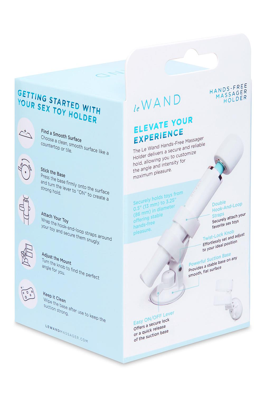 LE Wand Classique Hands-Free Massager Holder - LW8640