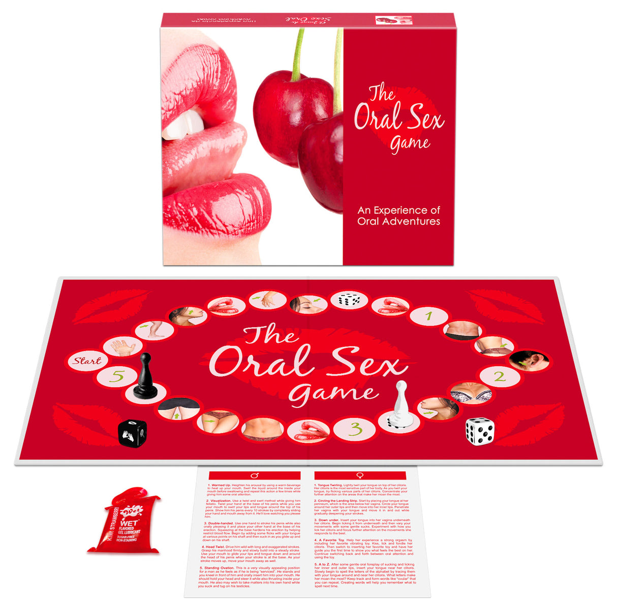 Kheper Games The Oral Sex Game – Adult Couples Board Game - KG-BGR35
