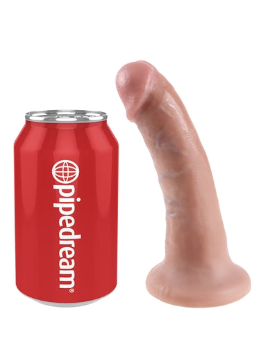 Pipedream King Cock 6-Inch Realistic Dildo — Flesh - PD5501-21