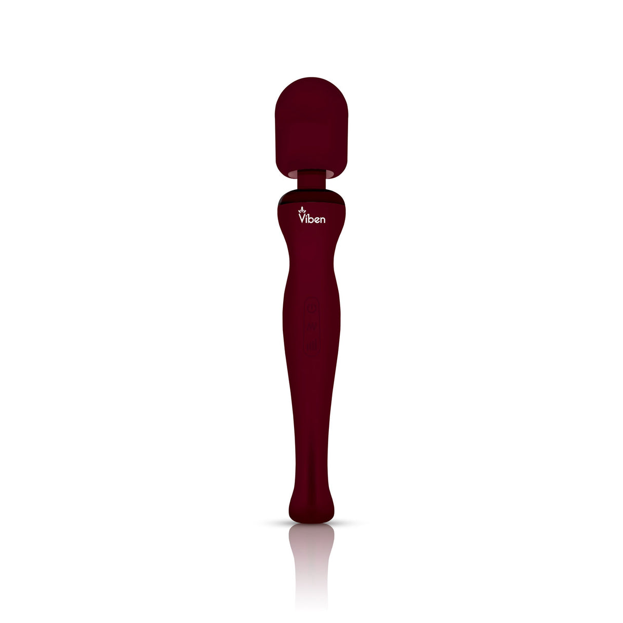 Viben Sultry Wand Massager — Ruby, USB Rechargeable - VB-75001