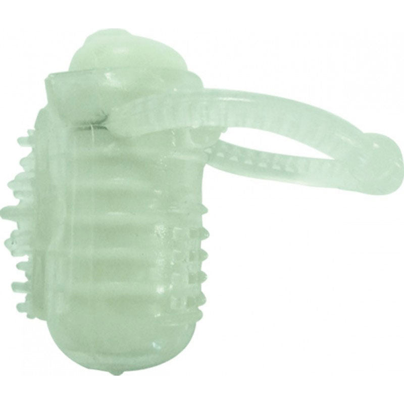 Hott Products Tongue Dinger Night Stroker — Glow 2 in Tongue Ring - HTP2192