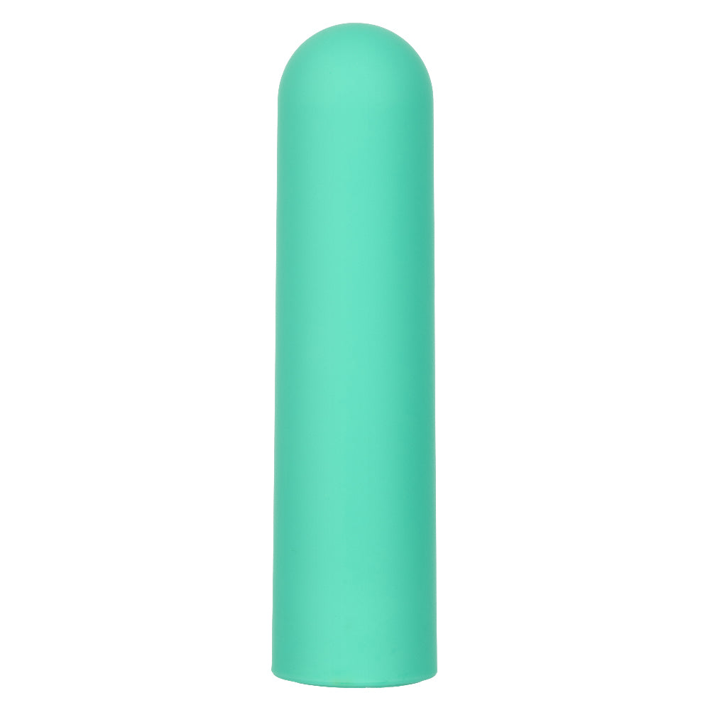 CalExotics Turbo Buzz Rounded Bullet Vibrator — Green, 3.25" - SE0061532