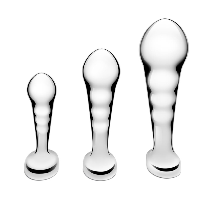 b-Vibe Stainless Steel P-Spot Training Set (3-Piece) - BV9014