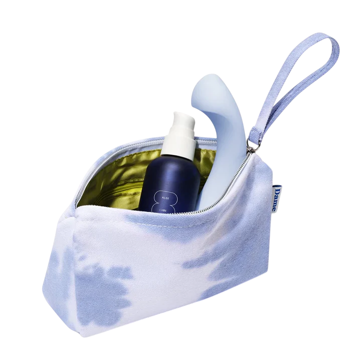 Dame Stash Travel Pouch — Skye (9 x 5 x 3 in) - DM0749