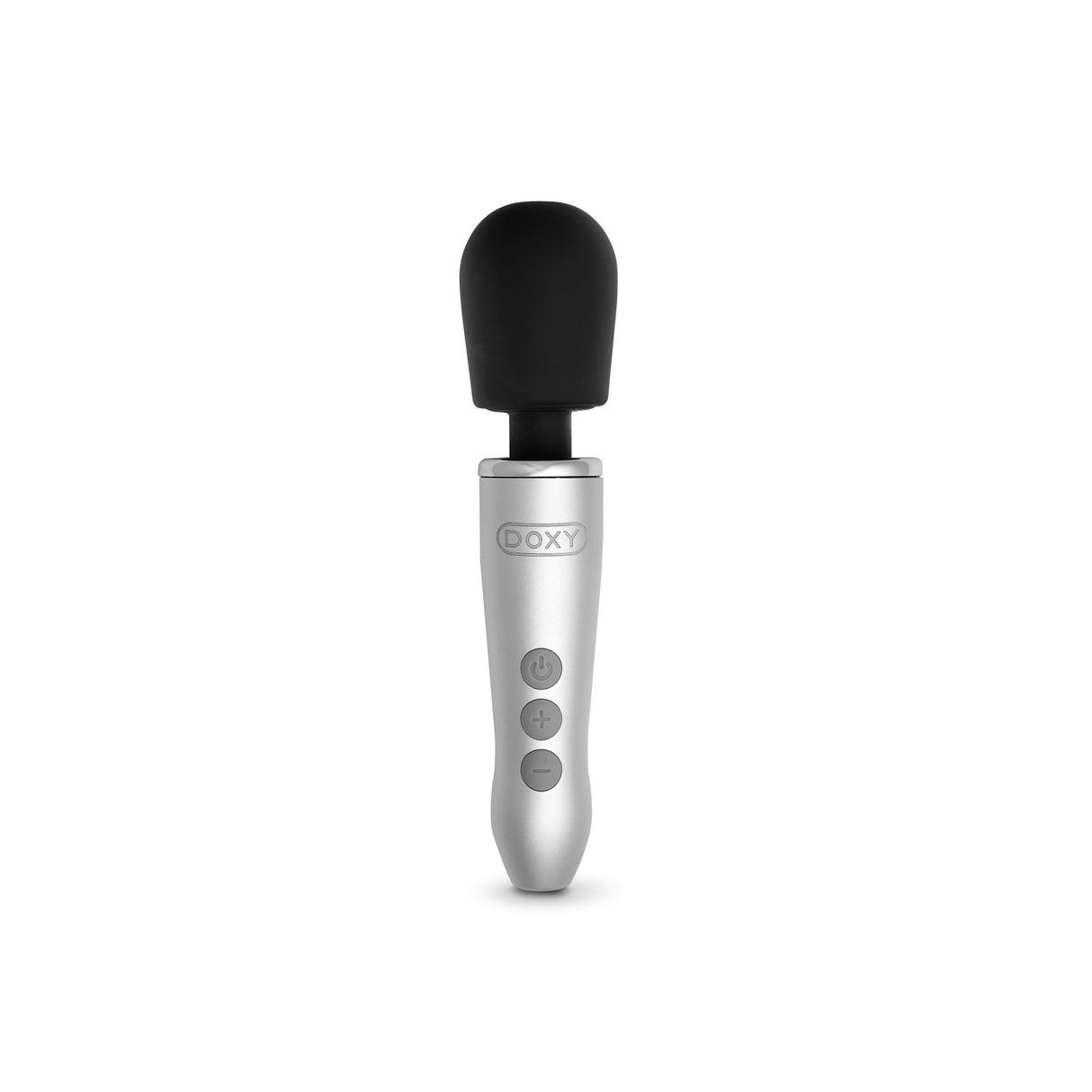 DOXY Doxy Go Brushed Metal — 15 cm Compact Travel Wand - DX0425