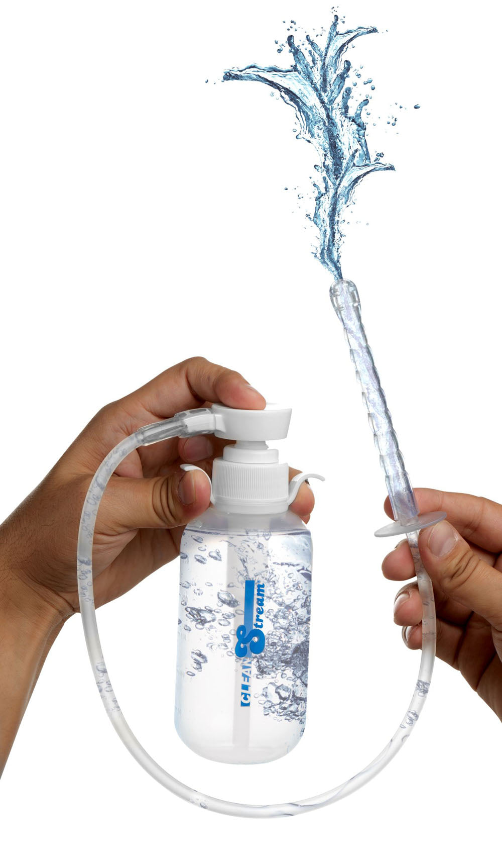Pump Action Enema Bottle With Nozzle by XR Brands