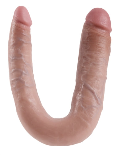 King Cock Double Trouble - Large - Flesh by Pipedream