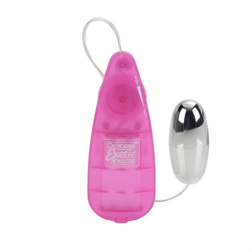 CalExotics Slim Teardrop Bullet Vibrator — Pink (Bulk) - SE1110241