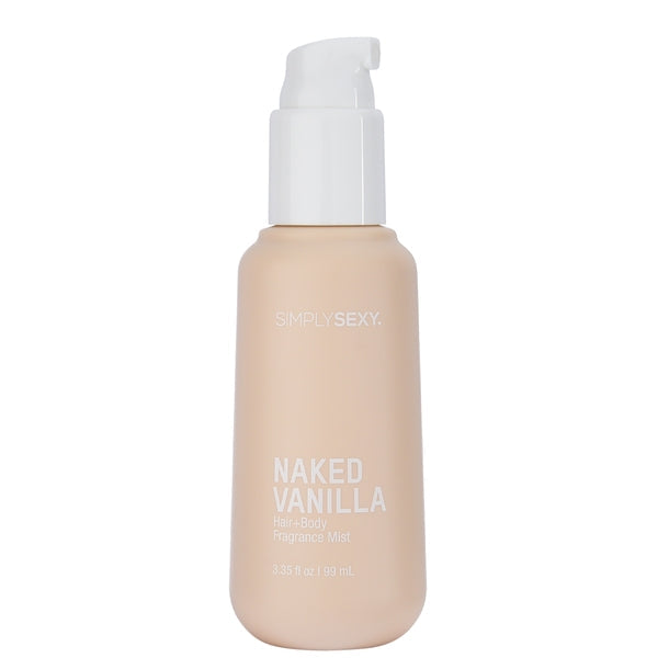 Simply Sexy Pheromone Hair & Body Mist — Naked Vanilla 3.35 fl oz - SSY3203-03