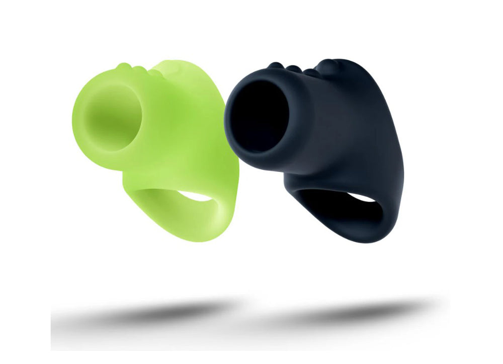 Blush Performance Plus Flare 2-Pack Silicone Cocksling Set (Glow) - BL-92322