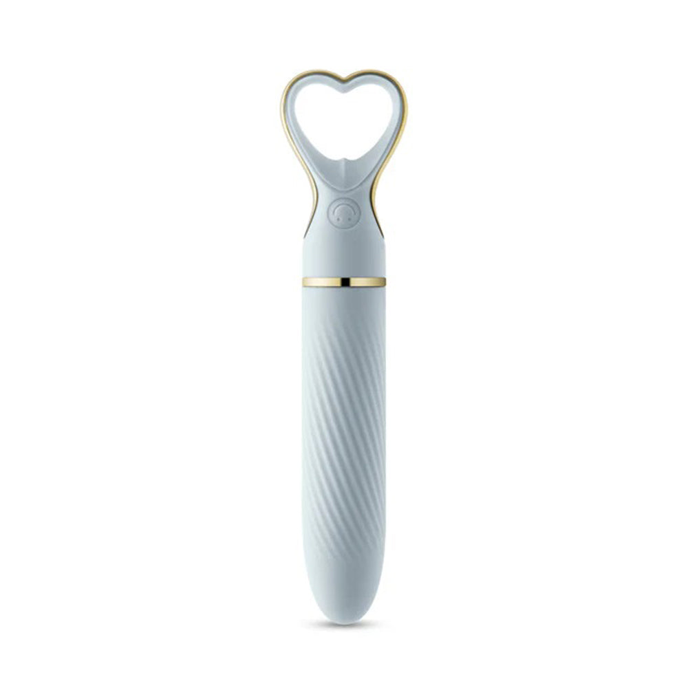 Blush Delice Heartthrob Vibrator — Something Blue - BL-23612