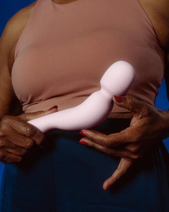 Dame Com Wand Vibrator — Quartz - DM1319