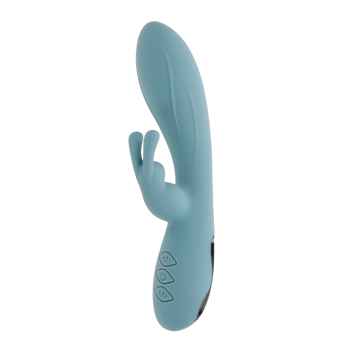 Evolved Novelties Boss Bunny Blue Rabbit Vibrator — 7.93" - EN-RS-4950-2