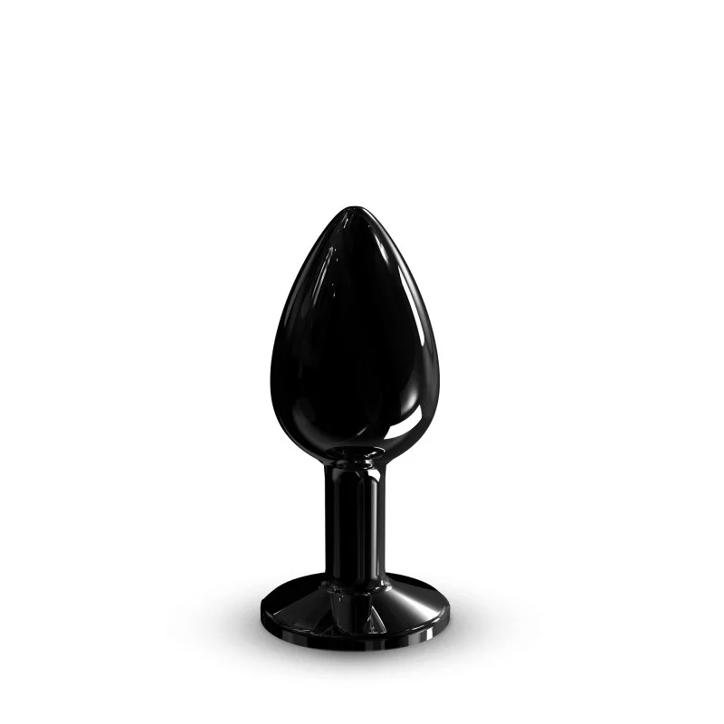 Dorcel Diamond Plug Black S — Small Aluminum Anal Plug - DL3100