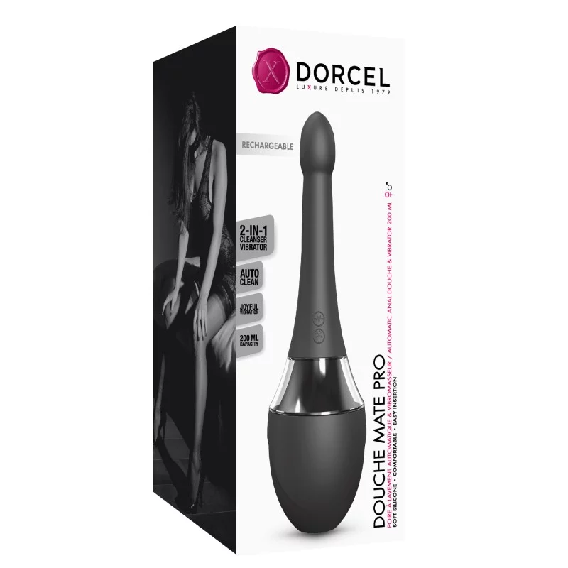 Dorcel Douche Mate Pro Anal Douche & Vibrator - DL2561