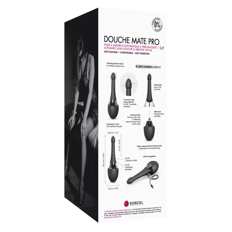 Dorcel Douche Mate Pro Anal Douche & Vibrator - DL2561