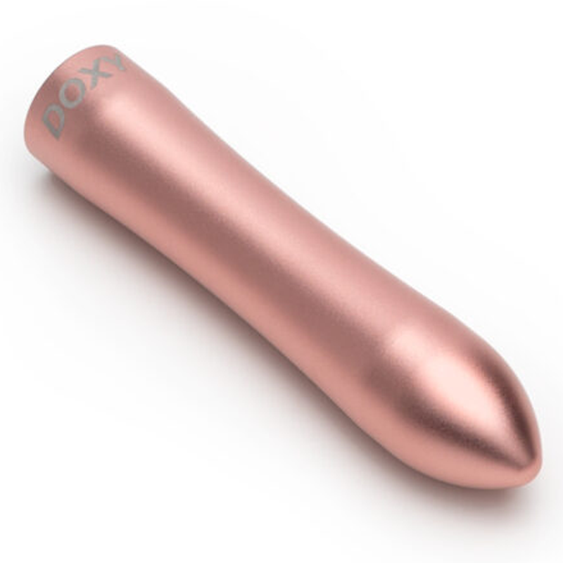 DOXY Bullet Vibrator — Rose Gold, 120mm Compact Bullet - DX7869
