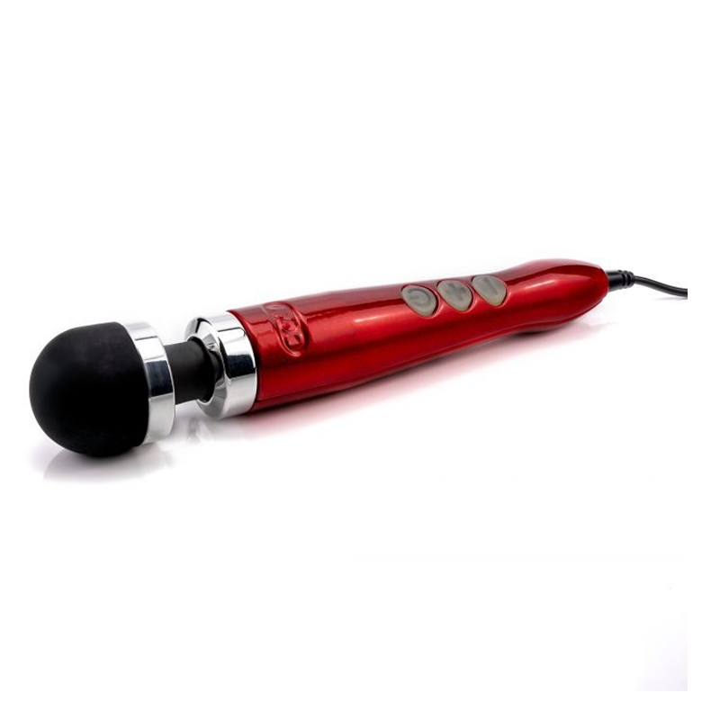 DOXY Die Cast 3 Compact Wand Massager — Candy Red - DX8392