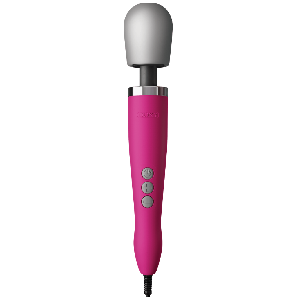 DOXY Original Wand Massager — Plug-In Power, Pink - DX8827