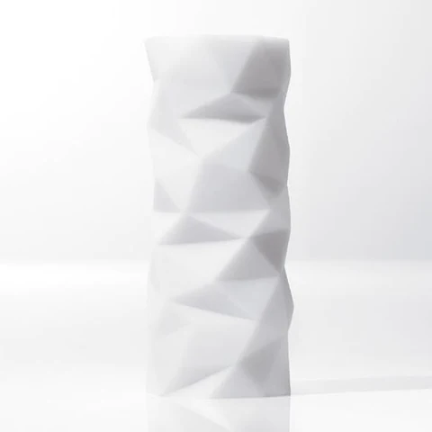 Tenga 3D Polygon Male Masturbator — Textured Reusable Sleeve - TN415