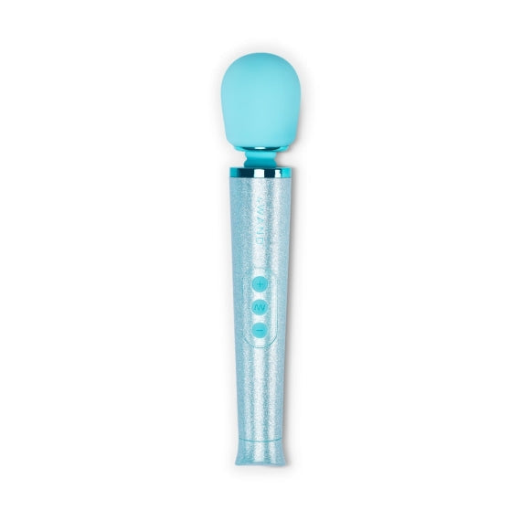 LE Wand Petite Wand Vibrator — All That Glimmers Set (Blue) - LW5576