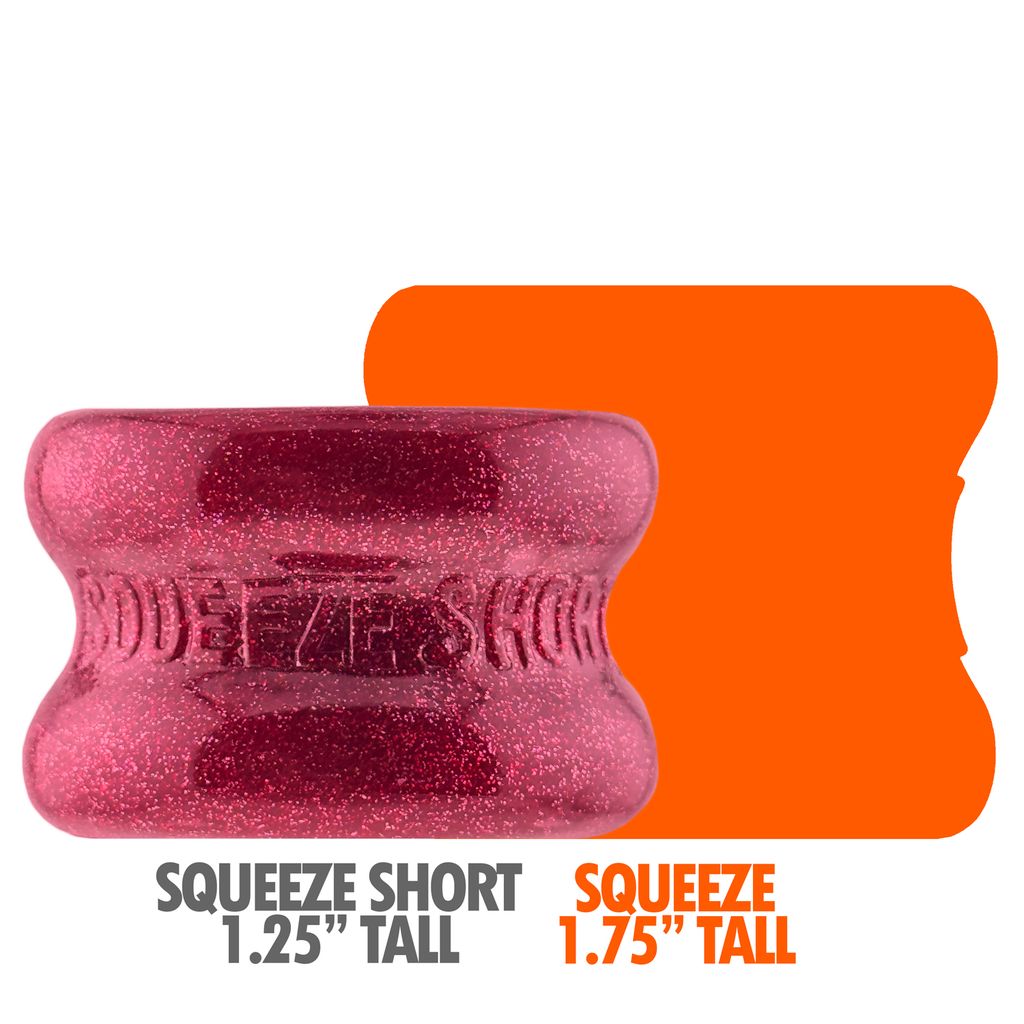 OXBALLS Squeeze Short Ballstretcher — Cherry Lips, 1.25 in - OX8560