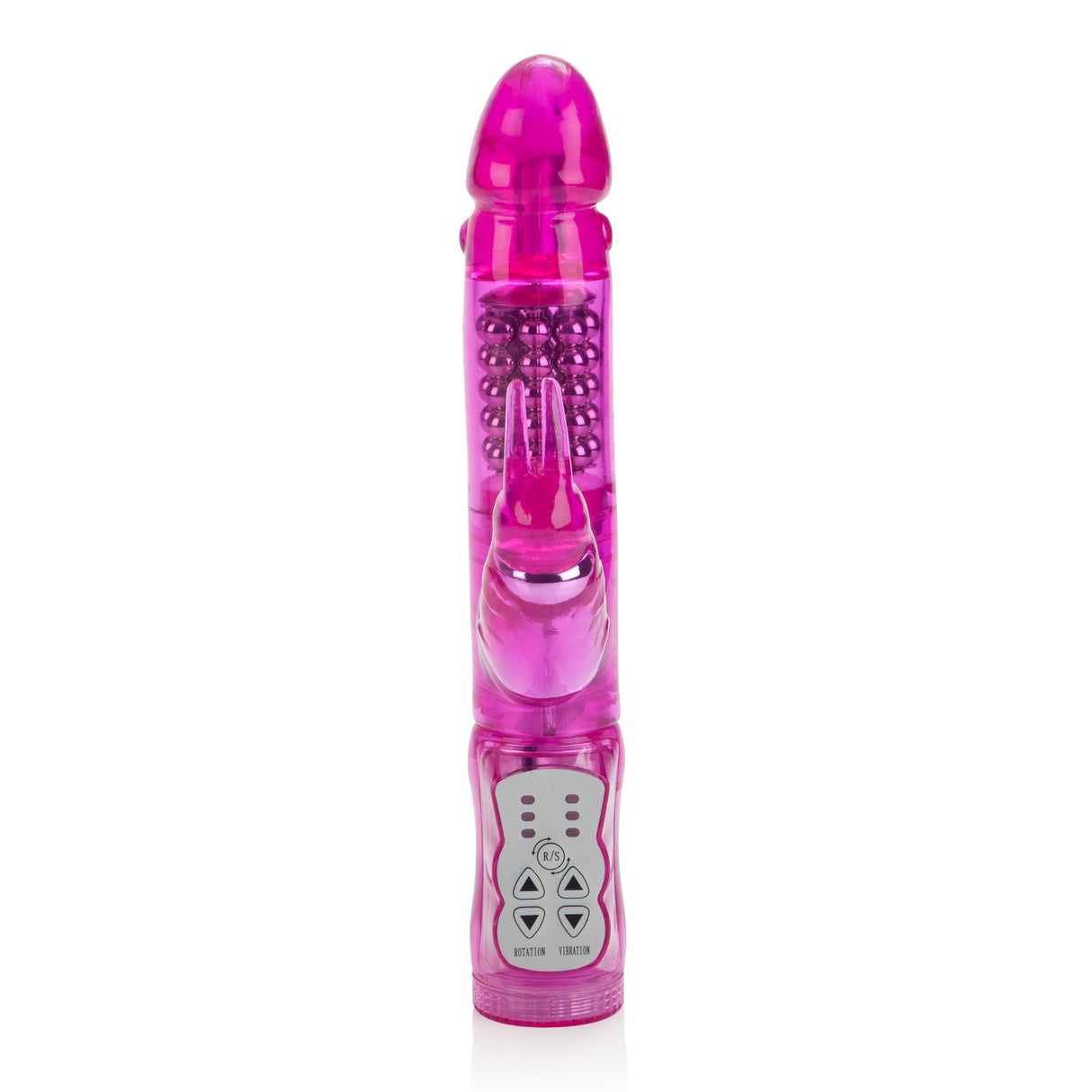 Waterproof Jack Rabbit 5 Rows - Pink by CalExotics