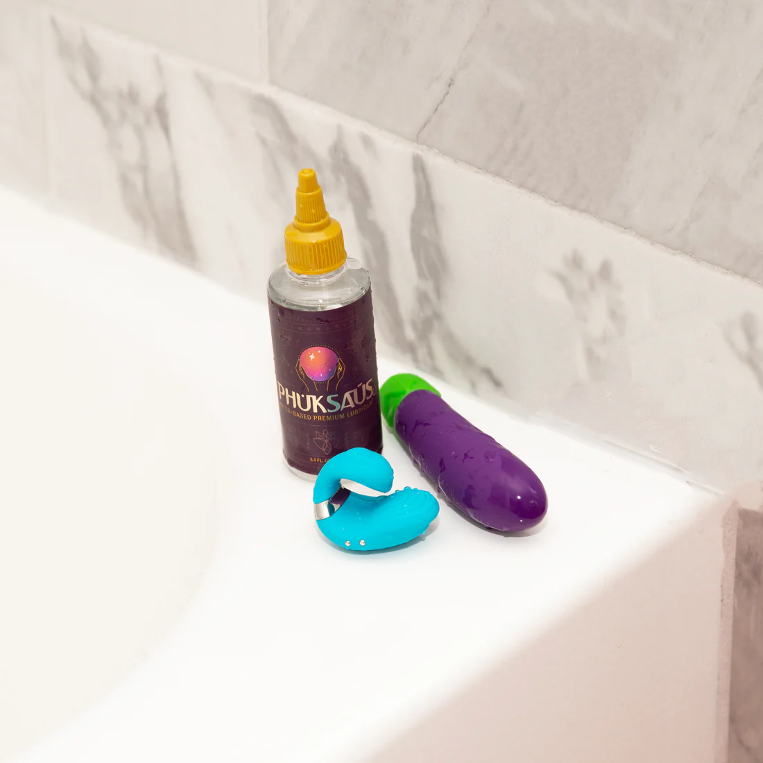 Emojibator Phuksaus Water-Based Lubricant — 3 oz - EM9578