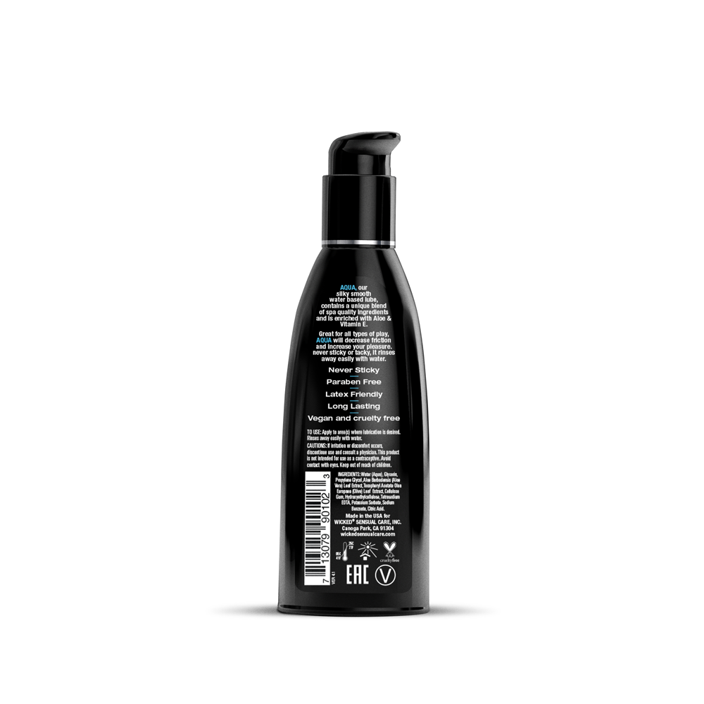 Wicked Sensual Care Aqua Water-Based Lubricant — 2 fl oz - WS-90102