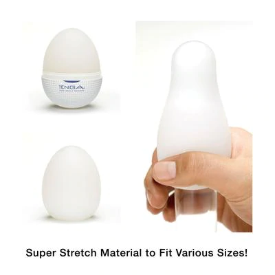 Tenga Egg Misty Male Masturbator — Single‑Use Stretch TPE Sleeve - TN209