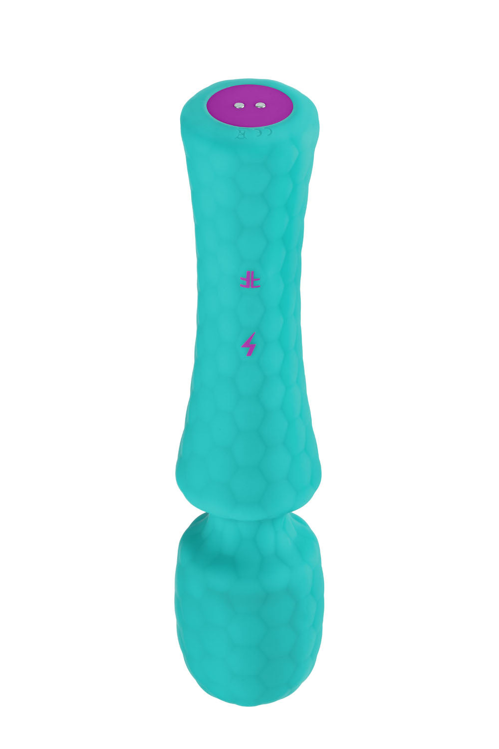 Femme Funn Ultra Wand Vibrator — Turquoise, Flexible Head - FF-1024-04