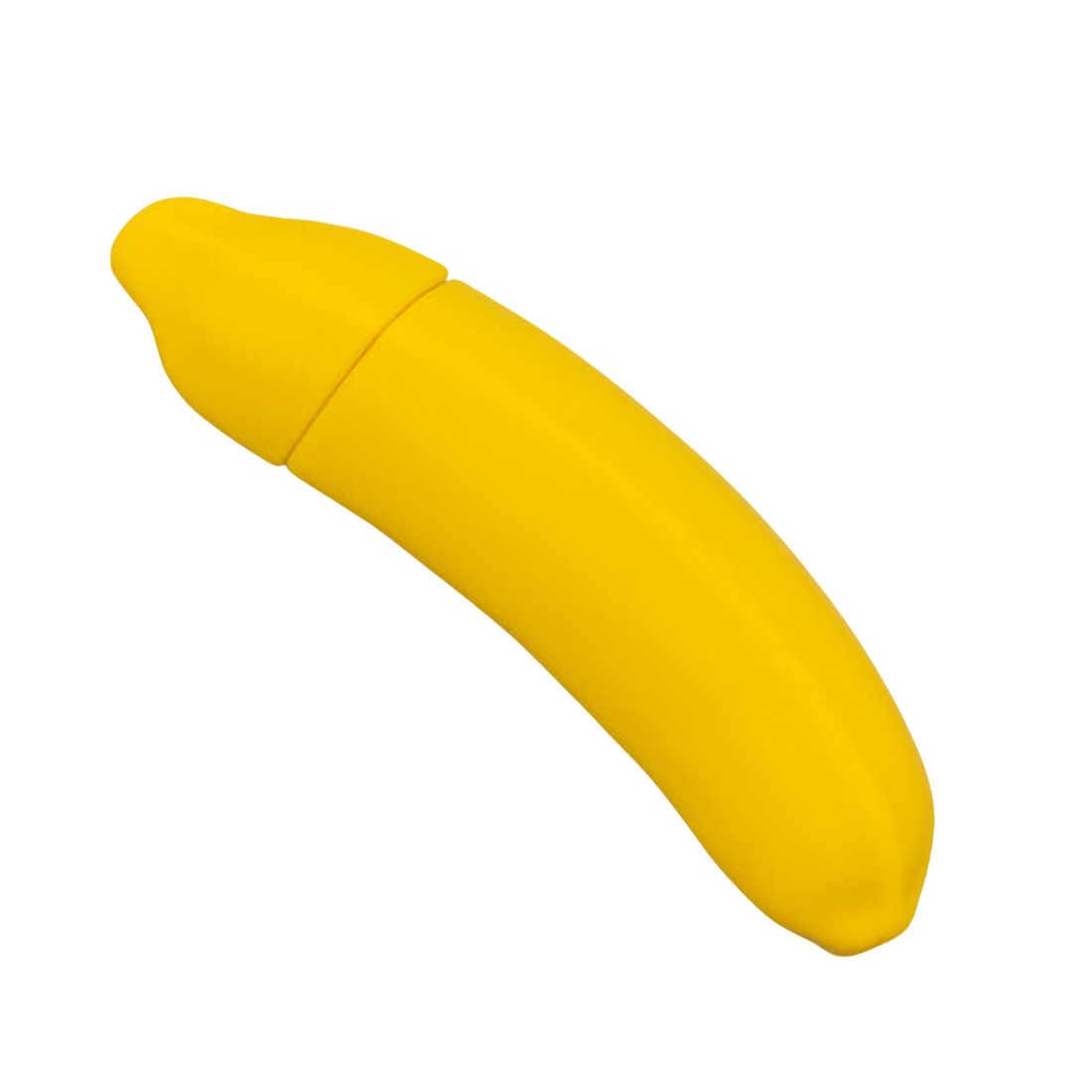 Emojibator Banana Vibrator — 4.6-inch USB Rechargeable Bullet - EM7129