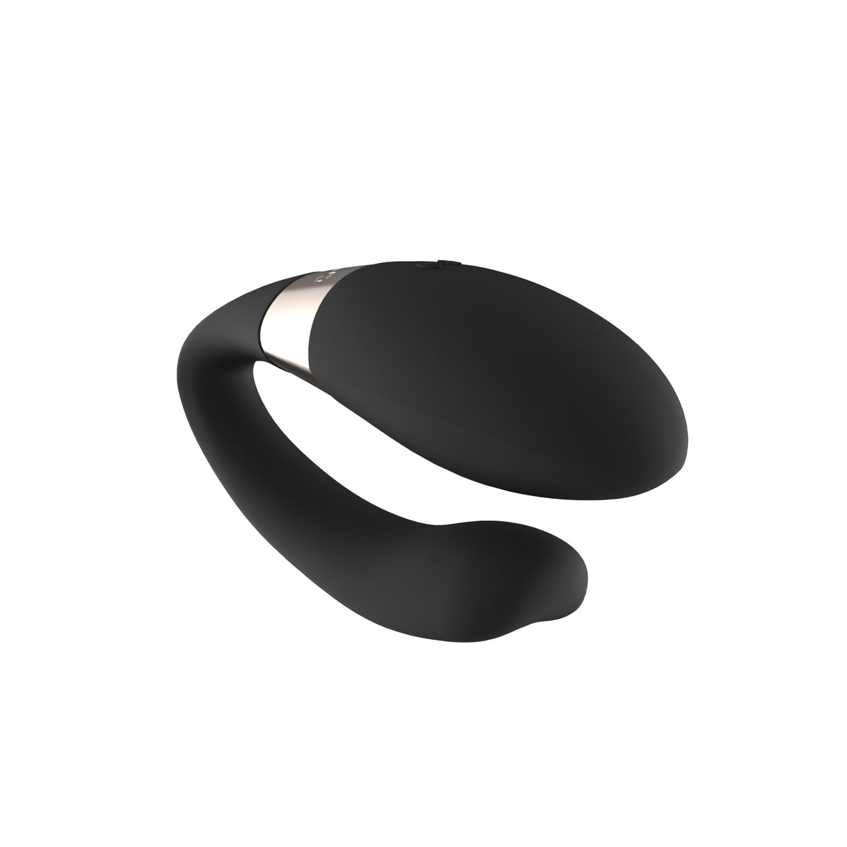 Lelo Tiani Duo Couples Vibrator — USB Rechargeable, Black - LELO-8403